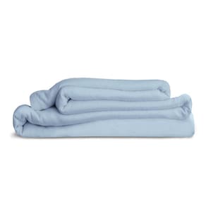 Lençol De Berço Avulso 100% Algodão Flanela Tognato Azul
