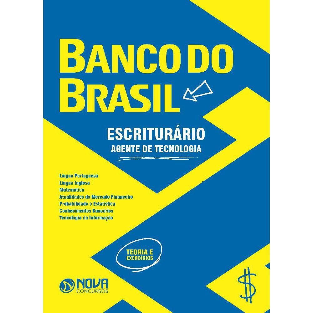 Apostila Banco do Brasil - Escriturário Agente de Tecnologia