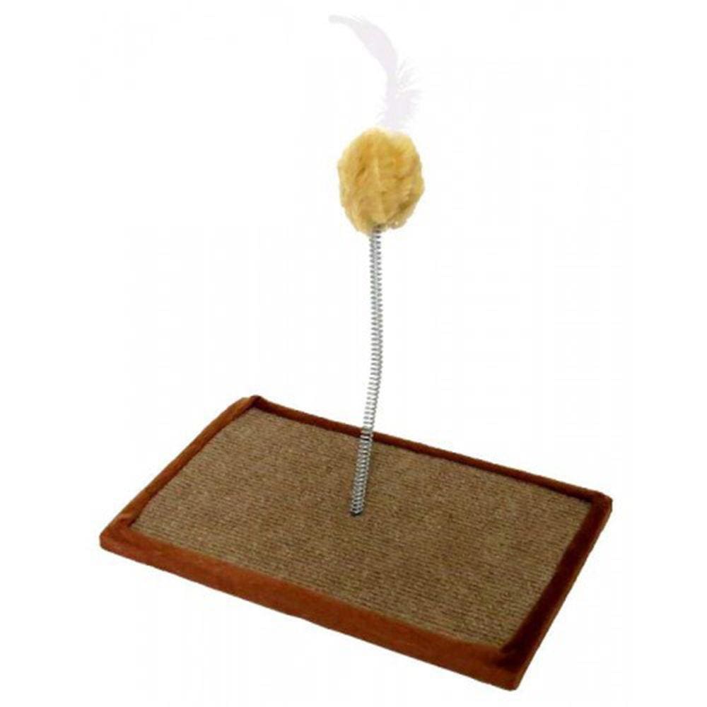 Brinquedo Gatos Sao Pet Carpete Bege 27X17Cm