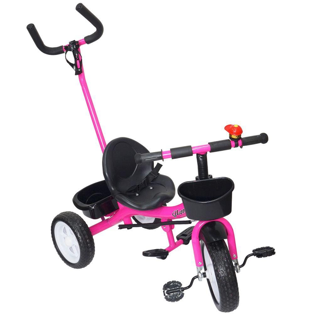 Motoca Infantil Triciclo Velocita 2 Em 1 Empurrador Pedal