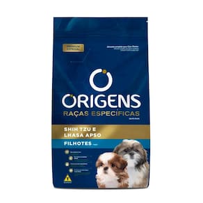 Racao Origens Caes Filhotes Shihtzu/Lhasa 10,1Kg