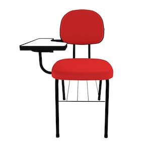 Cadeira para Escritório Universitária Ecoflex Vermelho