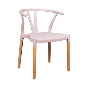 Cadeira Polipropileno Wishbone Nude