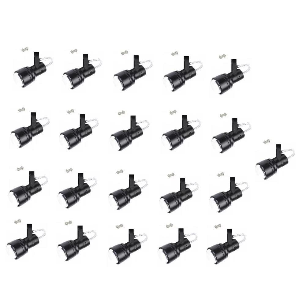 Kit 21 Spot Trilho Perfilado Eletro calha Par20 Bulbo OL4