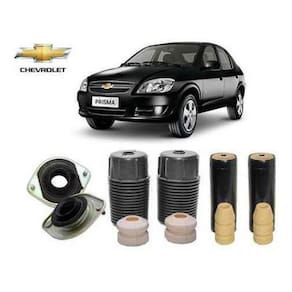2 Kit Coxim Batente Dianteiro Traseiro Prisma 2008 2009 2010 2011 2012