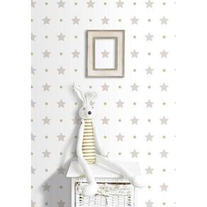 Papel Parede Treboli Estrelas Cinzas 5843 Rolo: 10M X 0,53M