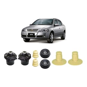 Kit Coxim Dianteiro + Batente Traseiro Astra 2002 2003 2004