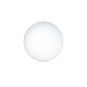 Plafon 25cm 1 Luz Clean CL725PBN Bronzearte Transparente