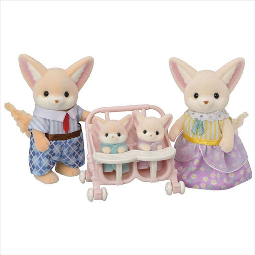 Sylvanian Families - Família das Raposas-do-deserto