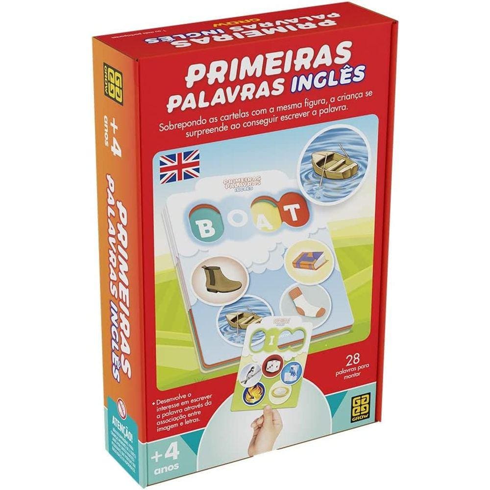 Livro: EM INGLÊS : PRIMEIRAS PALAVRAS