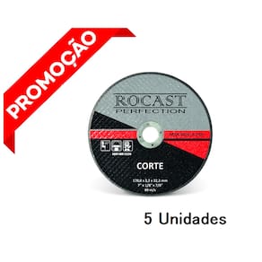 Kit 5 Disco Corte Lâminas Para Serras 12? x 1/8? x 3/4?