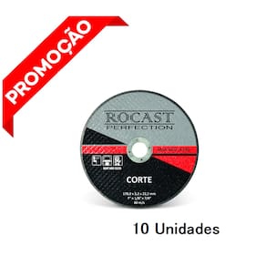 Kit 10 Disco Corte Lâminas Para Serras 7 x 1/8 x7/8 Polegada