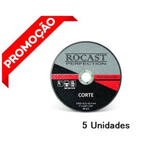 Kit 5 Disco Corte Lâminas Para Serras 12? x 1/8? x 5/8?