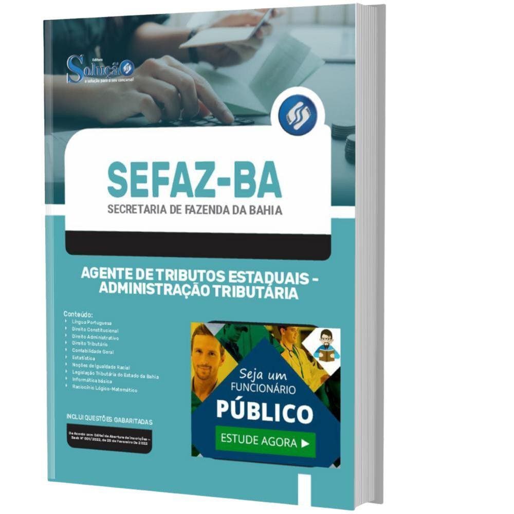 Apostila Sefaz Ba Agente Tributos - Administração Tributária