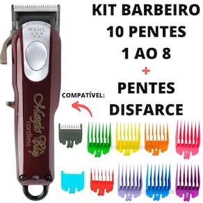 8 Pentes Com 2 De Disfarce Acabamento Meia E Um E Meia Kemei