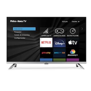 Smart TV 32” Philco PTV32G7PR2CSBLH Roku TV LED Dolby Áudio