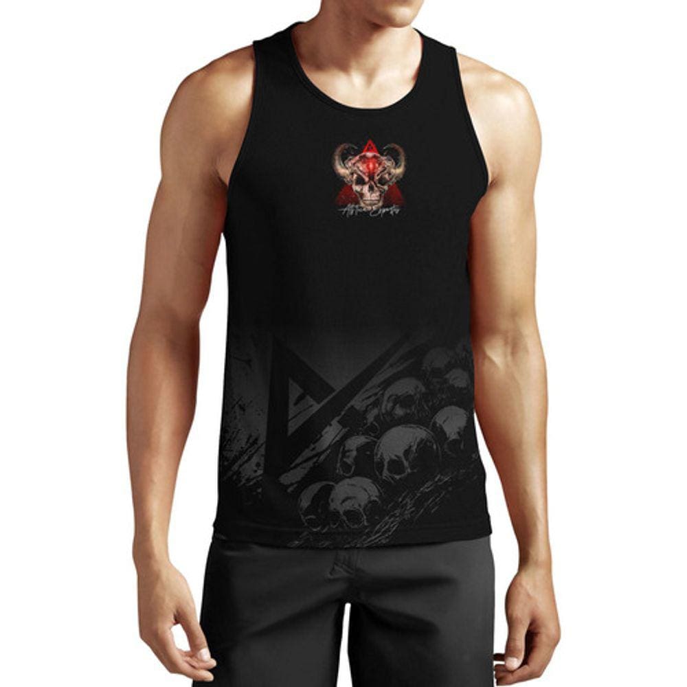 Regata Atlética Skull Bull