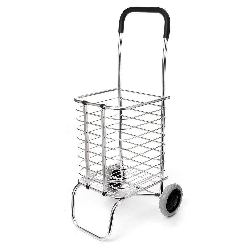 Carrinho Dobravel Aluminio Feira Portatil