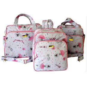 Bolsa Maternidade 3Pçs Mala Bebezinho Infantil Bl Mochila
