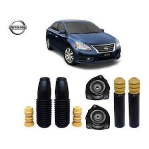 4 Kit Coxim Batente Dianteiro Traseiro Novo Sentra 2.0 2014 2015 2016