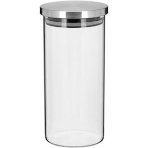 Flavor Pote 21X10X10Cm 1,3L Borosilicato Transp Com Anel Silicone