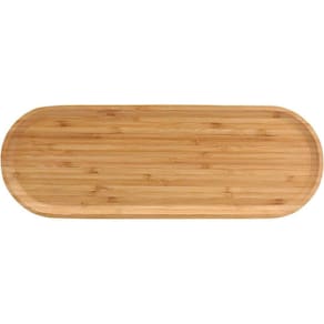 Table Tábua Para Servir 2X45X16Cm Bambu Natural