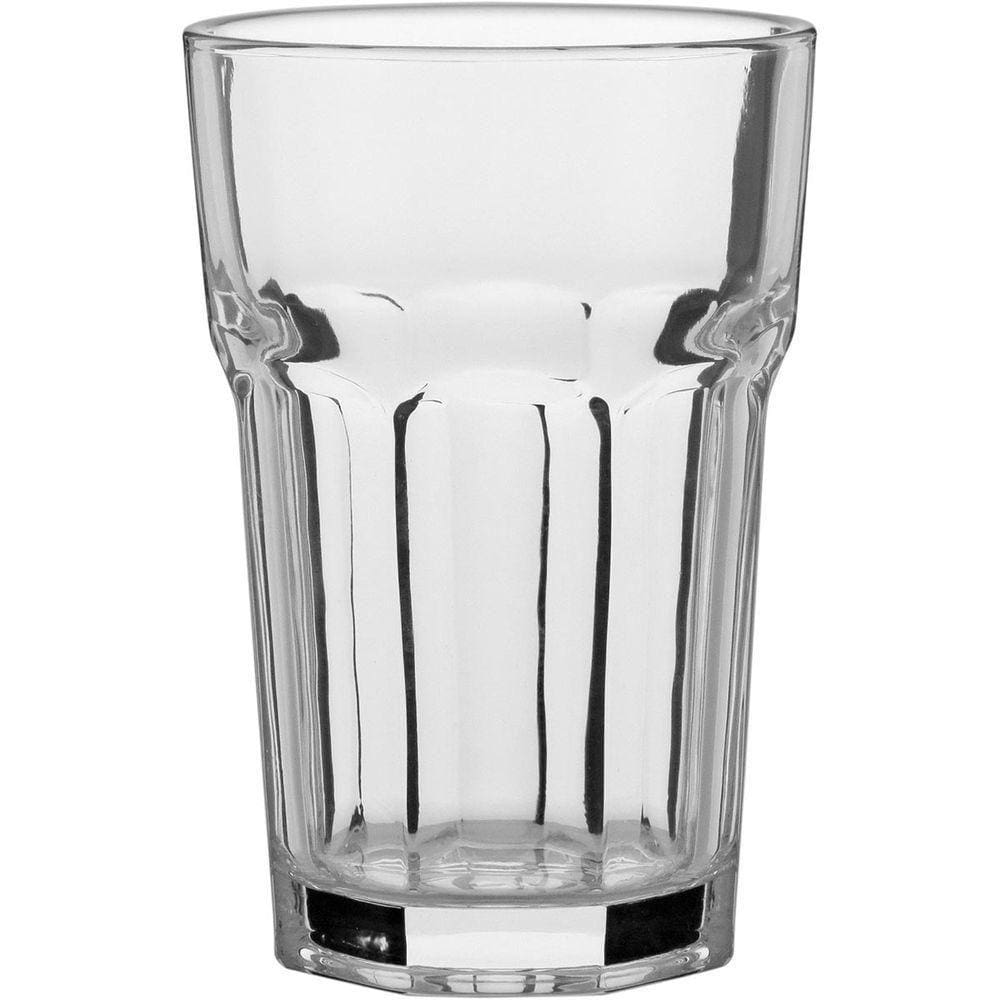Copo Long Drink 13X9X9Cm 410Ml Vidro Transp 6Pç