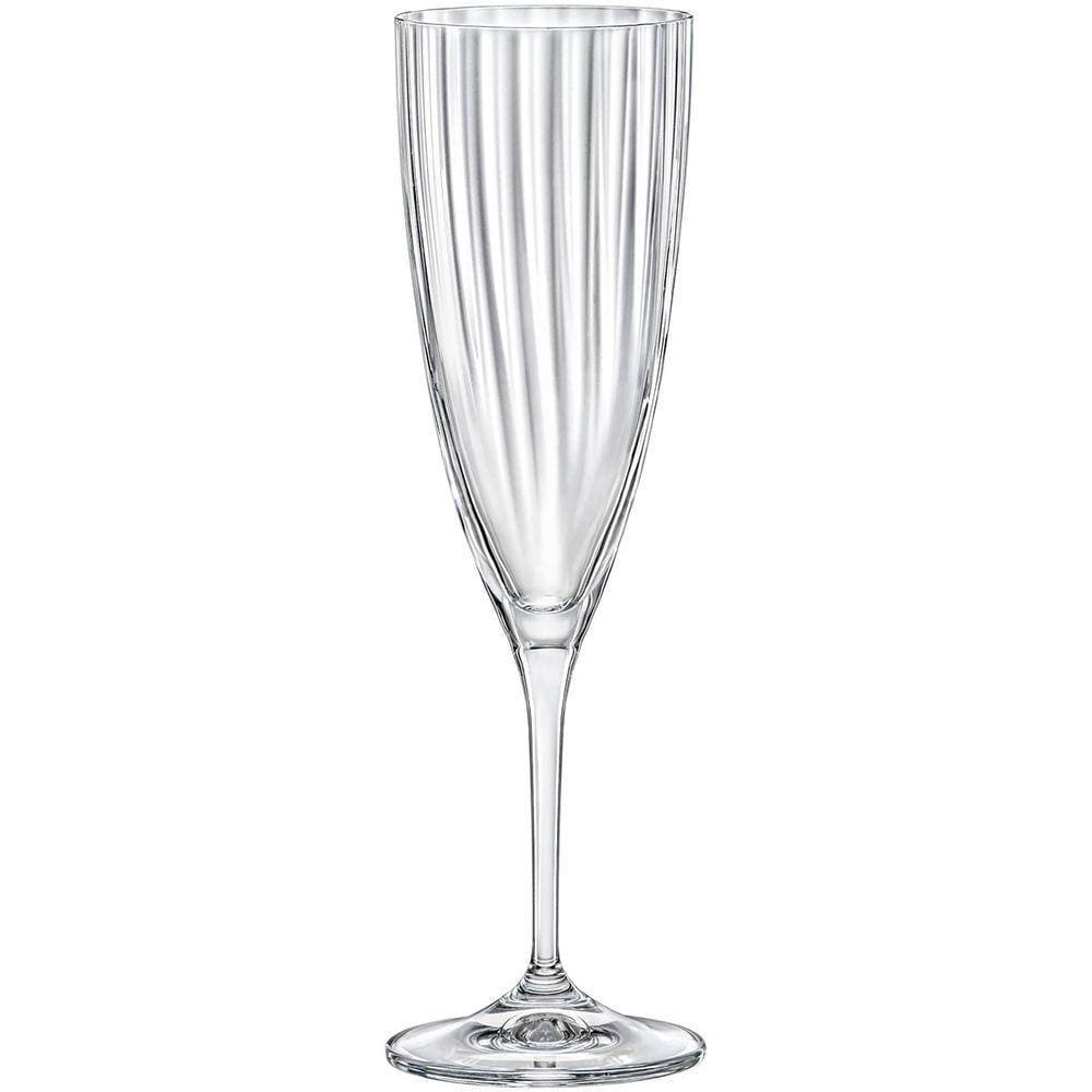 Bohemia Kate Opt Taça Champanhe 23X7X7Cm 220Ml Cristal Transp 6Pç