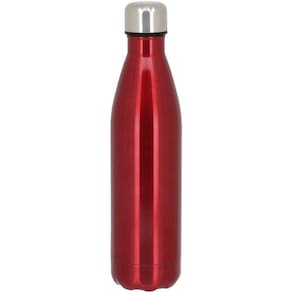 Mijia Garrafa Térmica 33X8X8Cm 750Ml Inox Vermelho Parede Dupla
