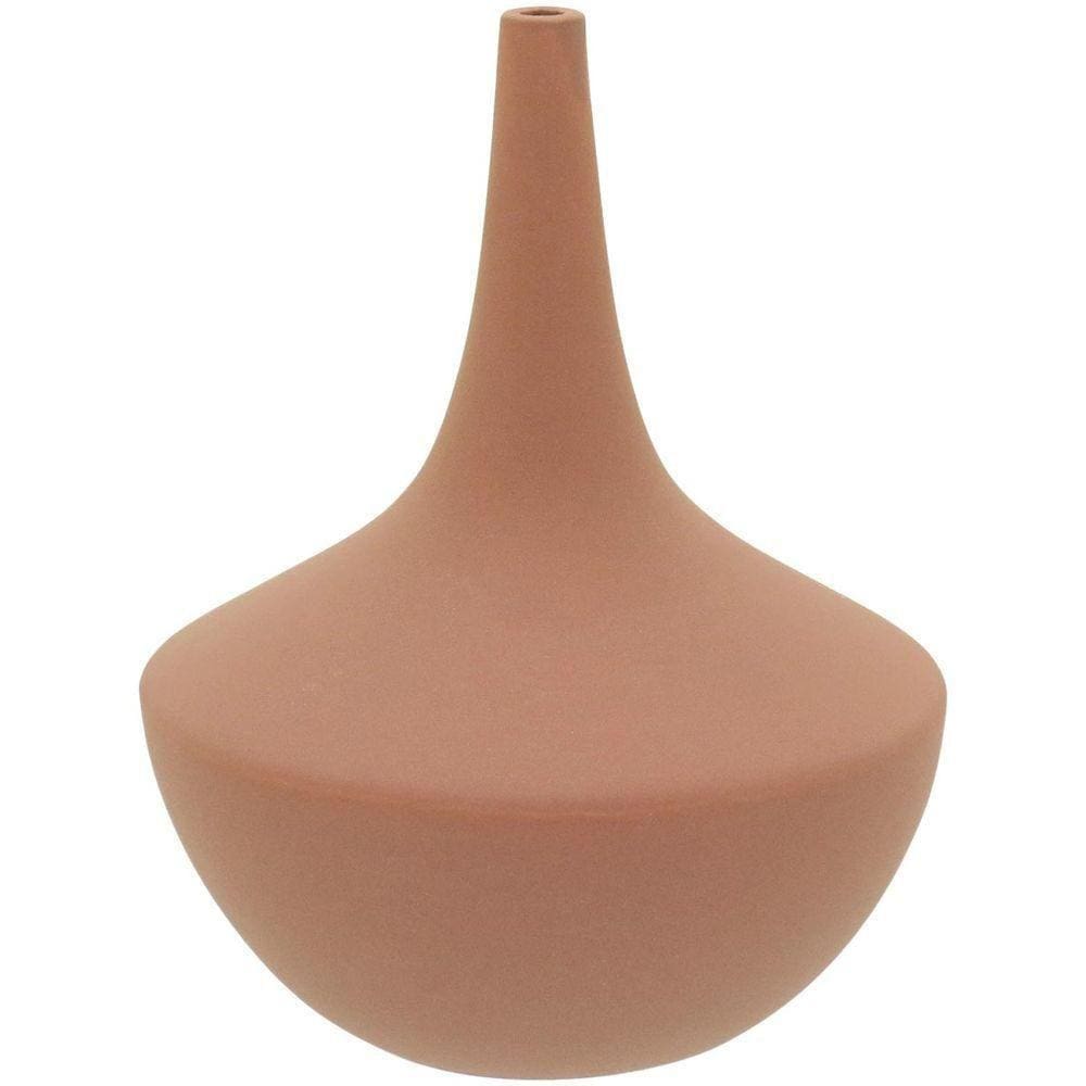 Emma Garrafa Decorativa 19X15X15Cm Cerâmica Rose