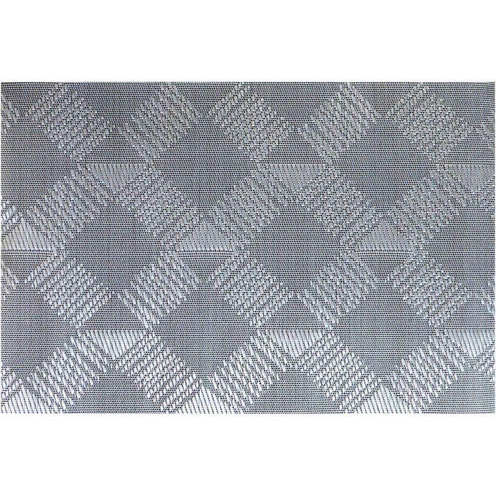 Lugar Americano 45X30Cm Pvc Cinza 4Pç