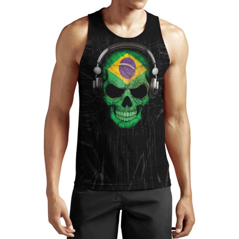 Regata Atlética Skull Brasil