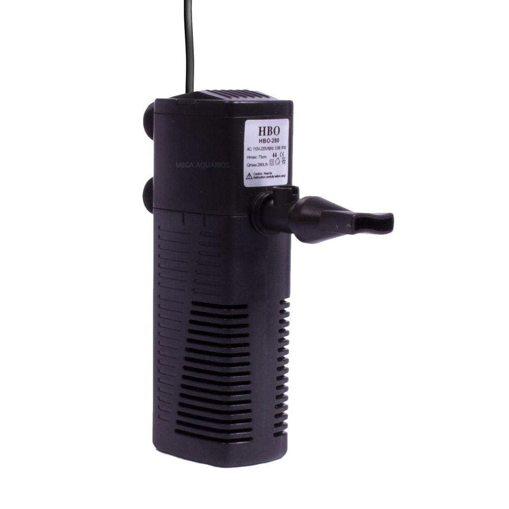Bomba Com Filtro Para Aquário Hbo-280 110V / 220V