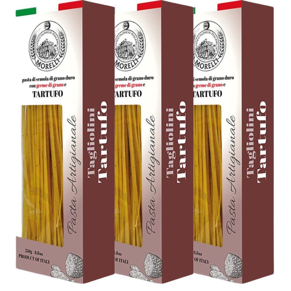 Tagliolini Trufa Negra Morelli 250G  3 Unidades