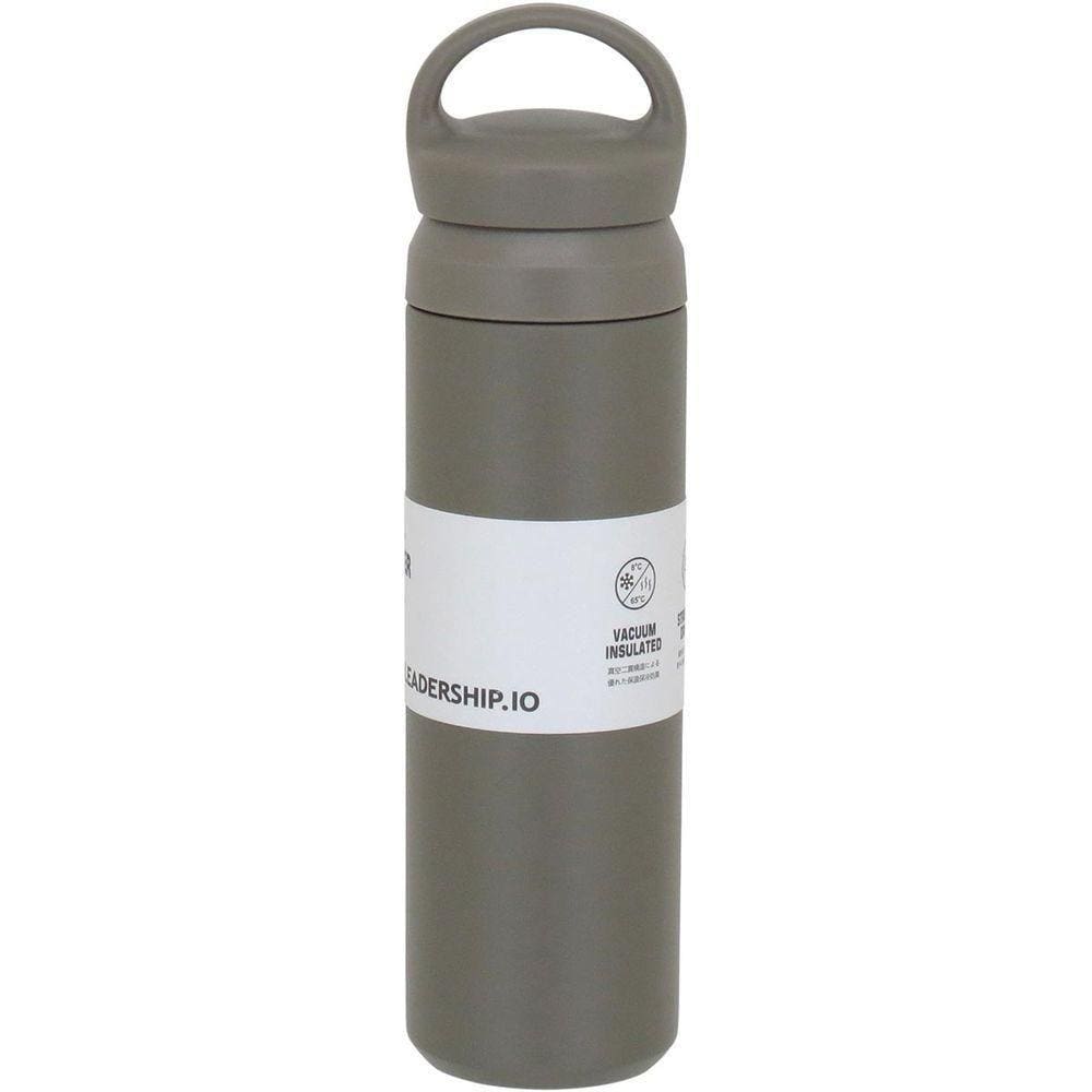 Kettlebell Garrafa Térmica 26X7X7Cm 480Ml Inox Verde Parede Dupla
