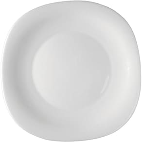 Bormioli Rocco Parma Prato Raso 2X27X27Cm Vidro Temperado Branco 6Pç