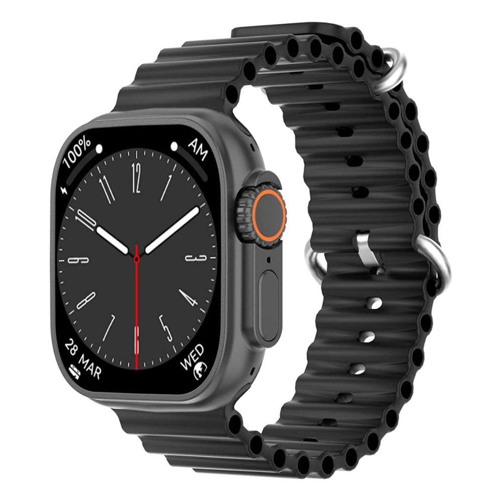 Relógio Digital Smart Preto Pulseira Removível Masculino Feminino