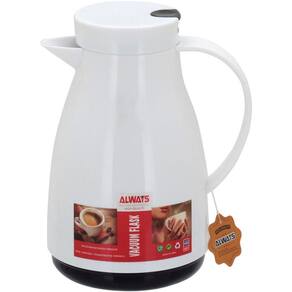 Blanc Garrafa Térmica 22X17X13Cm 500Ml Plástico Branco Ampola Vidro