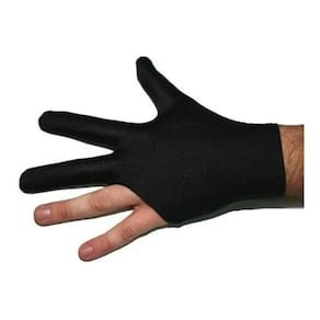 3 Luva Para Taco De Snooker Sinuca Bilhar Jogo Lycra 3 Dedos