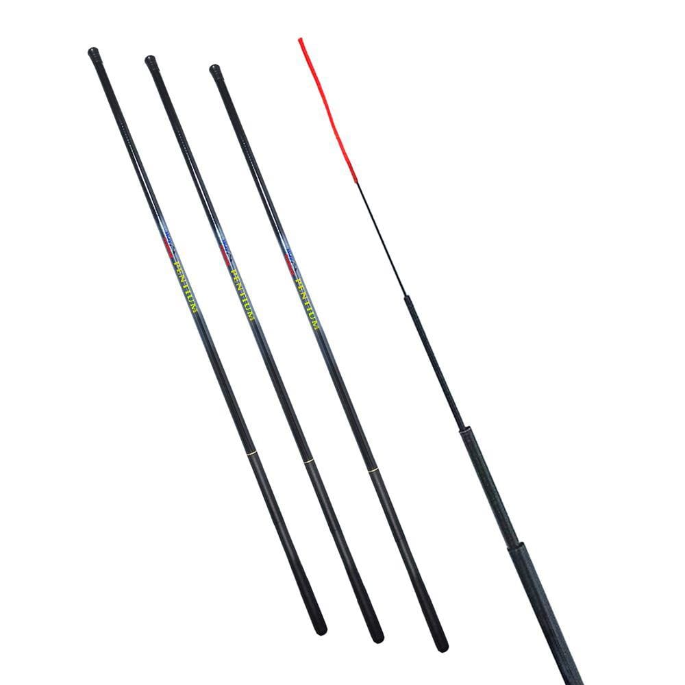 Kit 3 Vara Telescópica Pesca Way Fishing Pentium 2105 2,10m