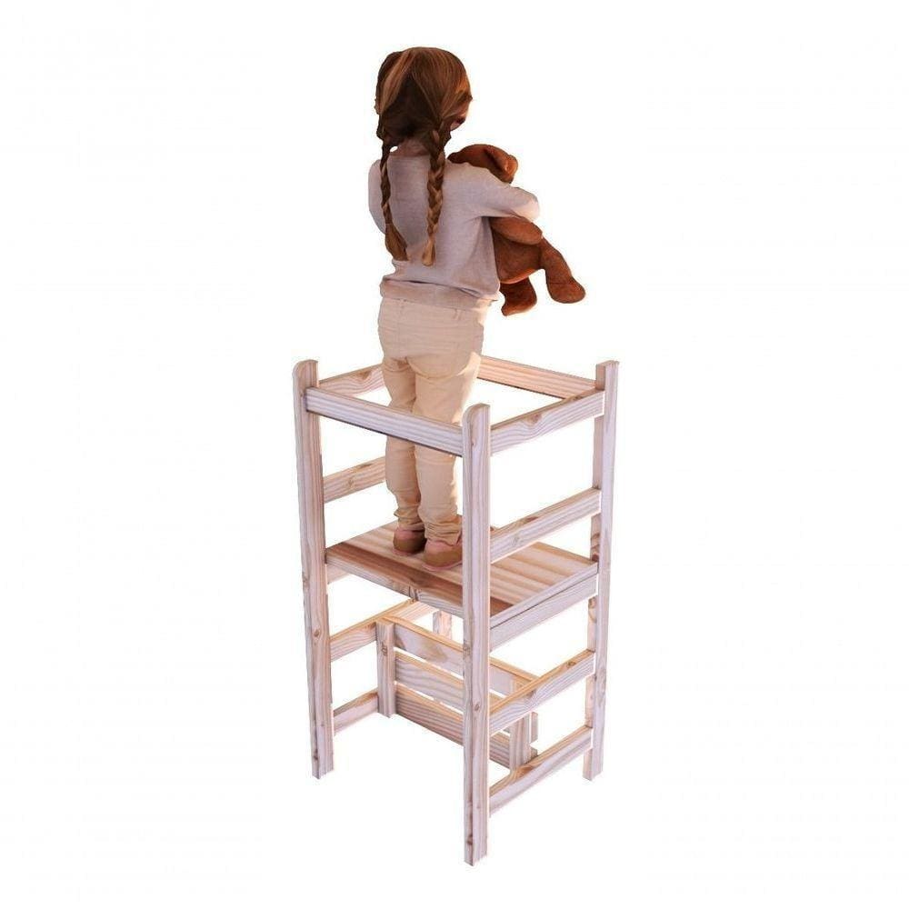 Torre Montessoriana De Aprendizagem Regulagem De Altura 4x1