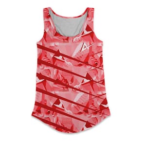 Regata Fem Raquete Beach Tennis Vermelho
