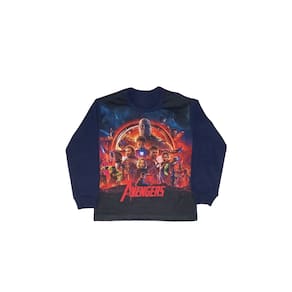 Camiseta Infantil Manga Longa Avangers