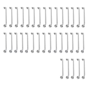 Alça de Apoio 80cm Barra Inox Kit 34 Unidades Cadeirante Idoso Gestante Acessibilidade Banheiro Box Quarto Corredor Segurança