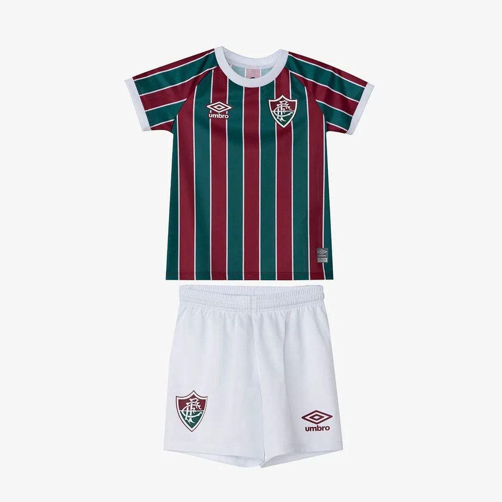 Kit Umbro Do Fluminense Of 1 2023-Infantil