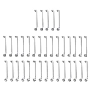 Alça de Apoio 80cm Barra Inox Acessibilidade Kit 34 Unidades Idoso Deficiente Gestante Cadeirante Corredor Banheiro Quarto Segurança Resistente