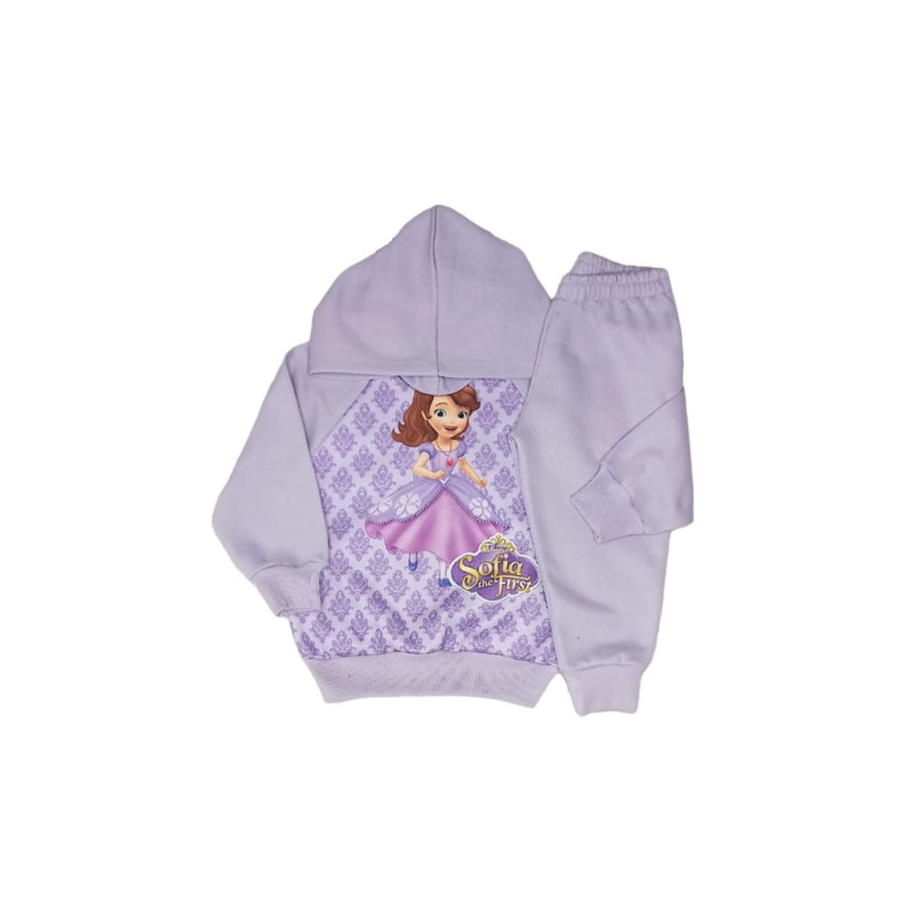 Conjunto Moletom Infantil Princesa Sofia