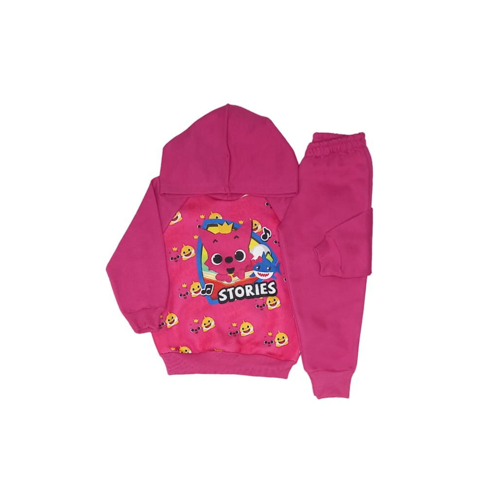 Conjunto Moletom Infantil Baby Shark