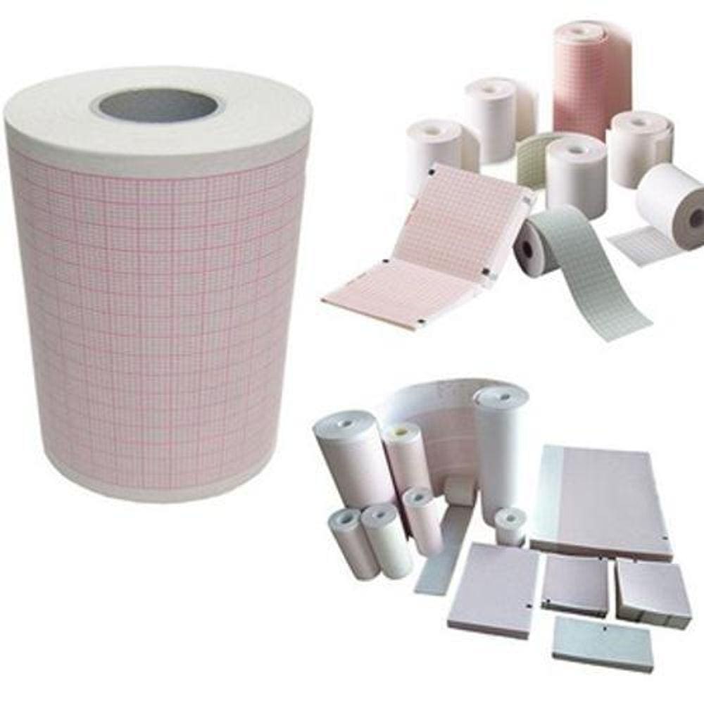 Papel Térmico Para Ecg 80/20 Kit Com 05 Un