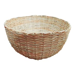 Kit 6 Balaio Bambu Cesto Grande Palha Artesanal Decoração